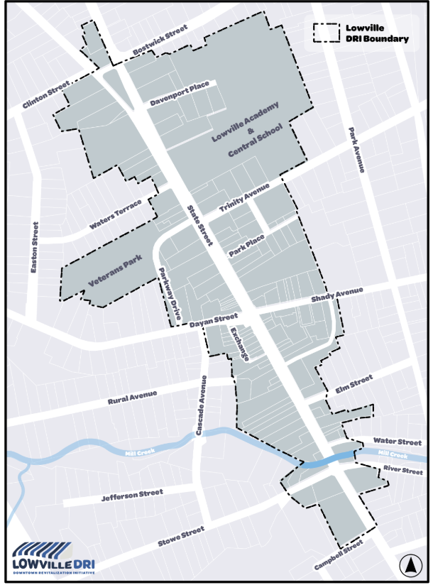 Village Of Lowville 2023 DRI Map